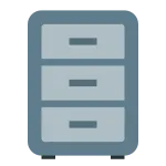 Filing Cabinet SVG Icon
